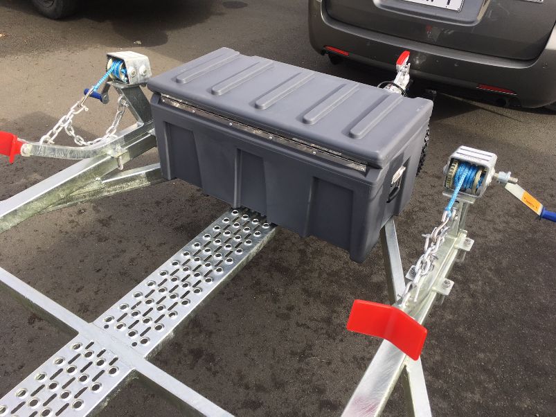 Double Jetski Storage Bin DMW Trailers